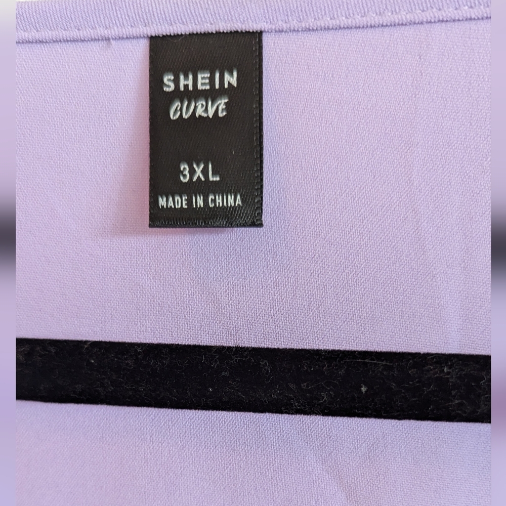 SHEIN Flutter Sleeve Blouse NWOT - Picture 6 of 6